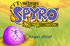 Legend of Spyro, The - A New Beginning: Title